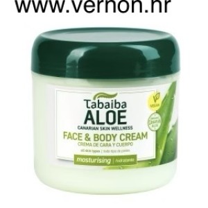 TABAIBALOE ALOE VERA FACE AND BODY CREAM  KREMA ZA LICE I TIJELO S ALOE VEROM  300 ml