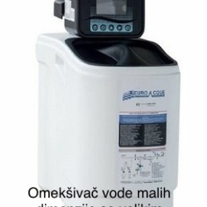AKCIJA 30% POPUSTA EUROACQUE  MINI / V / 4 VOLUMETRIJSKI I VREMENSKI DIGITALNI  OMEKŠIVAČ VODE SA PROTOKOM 900 L/h MALIH DIMENZIJA 220x380x470 mm