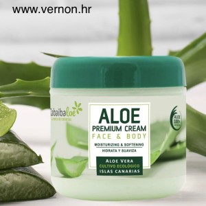 TABAIBALOE PREMIUM ALOE VERA FACE & BODY CREAM PREMIUM KREMA ZA LICE I  TIJELO S ALOE VEROM  300 ml