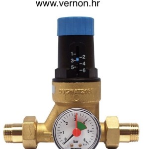 TERMA WATTS REGULATOR TLAKA-Smanjivač tlaka sa manometrom DRV25M/N 1"
