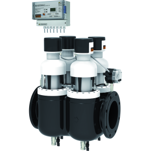 JUDO PROFIMAT-QUICK CONTROL (kontrola vremena i diferencijalnog tlaka) JPF-QC-ATP DN 125 - 200 automatski bespovratni zaštitni filter za vodu sa ispiranjem do 30° C