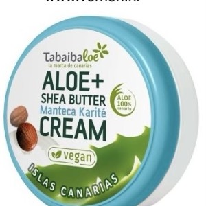 TABAIBALOE ALOE CREAM SHEA BUTTER KARITE FACE AND BODY KREMA ZA LICE S ALOE VEROM I SHEA MASLACEM PRIRODNA HIDRATANTNA KREMA - 50 ml