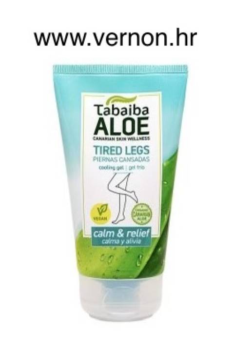 TABAIBALOE COOLING GEL FOR TIRED LEGS WITH ALOE VERA  HLADNI GEL ZA UMORNE NOGE S ALOE VEROM,ARNIKOM I NEVENOM  150 ml