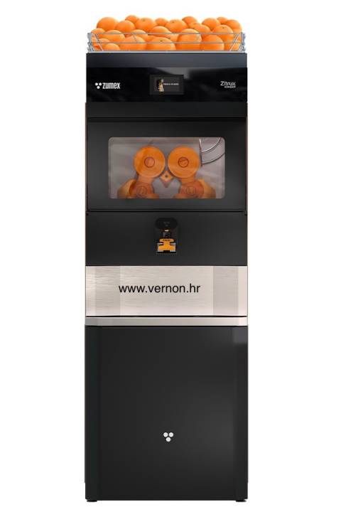 AKCIJA PROFESIONALNI SMART ZUMEX Zitrux Compact AUTOMATSKI SOKOVNIK ZA NARAČE SA SMOČIŠĆENJEM I DEZINFEKCIJOM