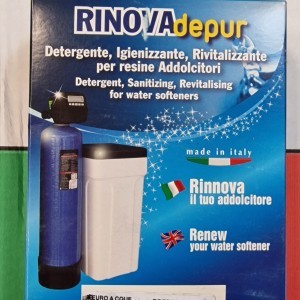 AKCIJA Rinovadepur jedinstvena mješavina soli formulirana za čišćenje smola,sredstvo za dezinfekciju, revitalizator za smole za omekšavanje vode  u omekšivaču od željeza, mangana, mulja, metalnih čestica i organskih spojeva , koji uzrokuju neučinkovitost