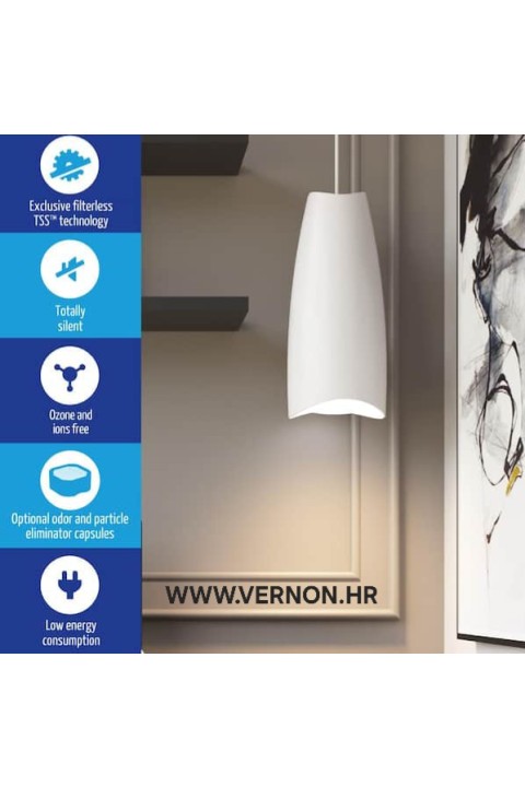 AKCIJA -10 % POPUSTA Airfree Lampa & Pročišćivač filtracija zraka Airfree Lamp Air Purifier made in Portugal protiv bakterija virusa grinja peludi,plijesni...