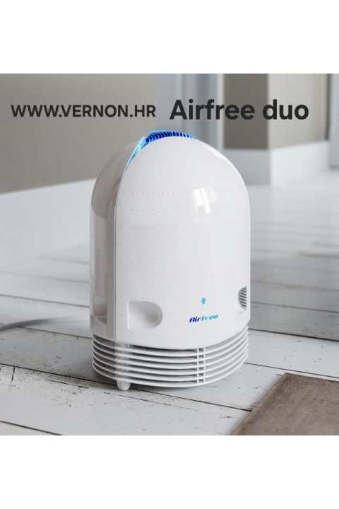 AKCIJA Airfree Duo pročišćivač & filtracija zraka Purifier made in Portugal protiv bakterija virusa grinja peludi plijesni