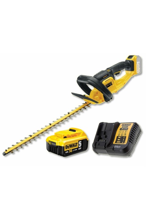 DEWALT aku škare za živicu DCM563P1 u setu baterija i punjač 18V, 5.0Ah