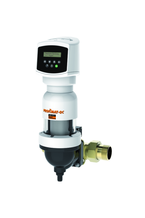 JUDO automatski zaštitni filtar za vodu sa ispiranjem sa regulacijom diferencijelnog tlaka PROFIMAT-QUICK CO JPF-QC-ATP 1½ "- 2"NTROL Automatik-Rückspül-Schutzfilter