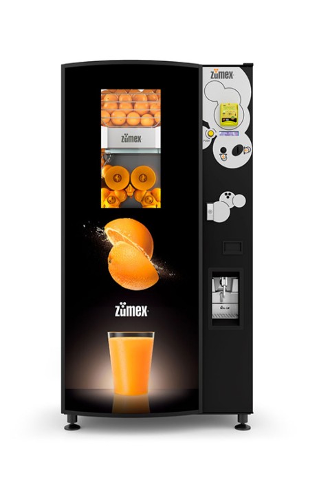 Zumex automat na novac i kartice hladno cijeđena naranča vending machines